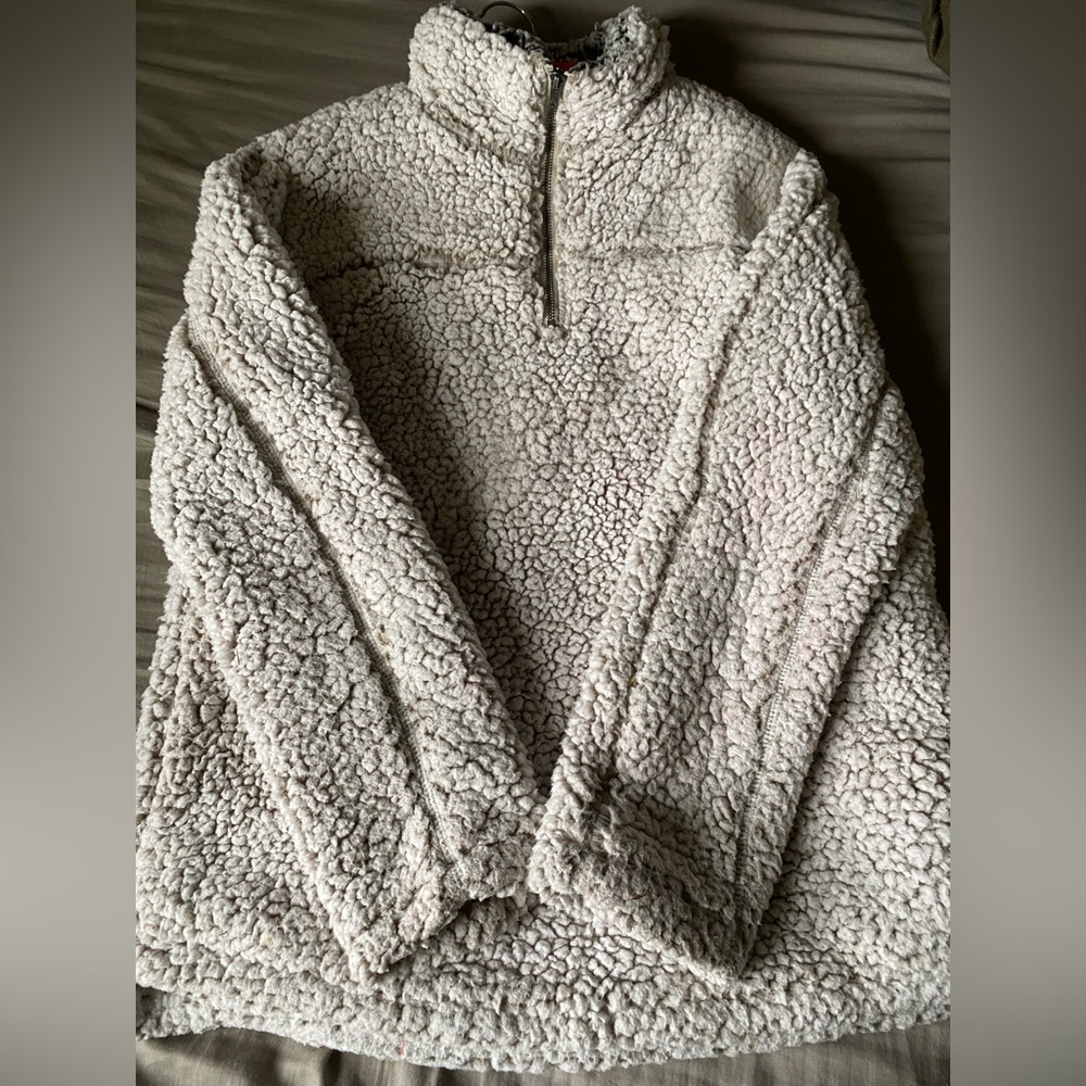 sherpa quarter zip